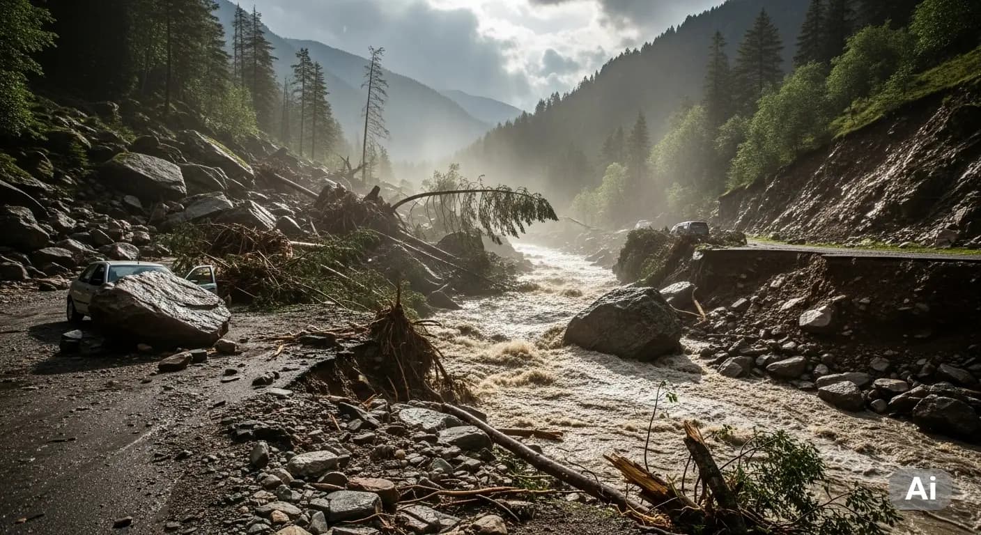 बादल फटने का क्या कारण है?